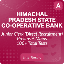 Himachal Pradesh State Co-operative Bank Junior Clerk Mock Test Series 2024 by Adda247