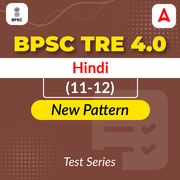 BPSC TRE 4.0 Hindi (11-12) Mock Test