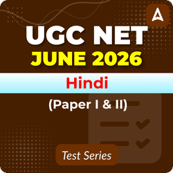 UGC NET Hindi (Paper I & II) June 2026 Mock Test