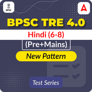 BPSC TRE 4.0 Hindi (6-8) Mock Test