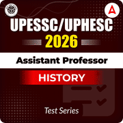 UPESSC/UPHESC Assistant Professor History 2026 Mock Test