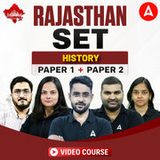 Rajasthan SET | History | Paper 1 + Paper 2 | Video Course by Adda247
