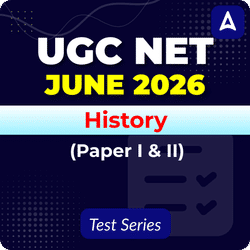 UGC NET History (Paper I & II) June 2026 Mock Test