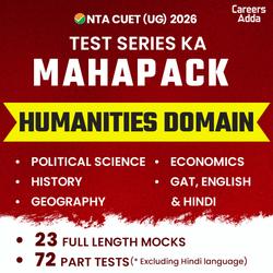 CUET UG 2026 ACE Humanities Mock Test Series (History, Political Science, Economics, Geography, GAT, English and Hindi) | English Medium | Mock Test Series by Adda 247