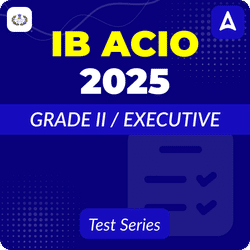 IB ACIO Grade-II 2025 Mock Test