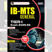 A Comprehensive Guide of IB–MTS General Tier-I Exam | 3000+ MCQs (English Printed Edition) By Adda247