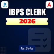 IBPS Clerk 2026 Mock Test Series