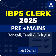 IBPS Clerk Mock Test 2025