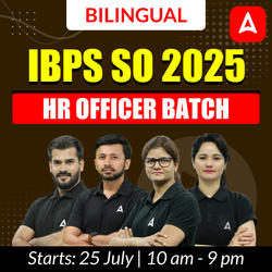 IBPS SO 2025 | HR Officer Batch | Online Live Classes by Adda 247