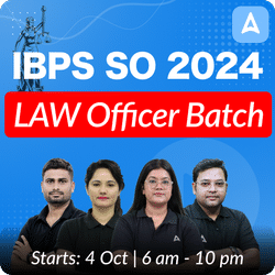 IBPS SO 2024 | LAW Officer Batch | Online Live + Recorded Classes by Adda 247