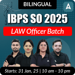 IBPS SO Law Officer 2025 Exam Preparation | Online Live Classes by Adda 247