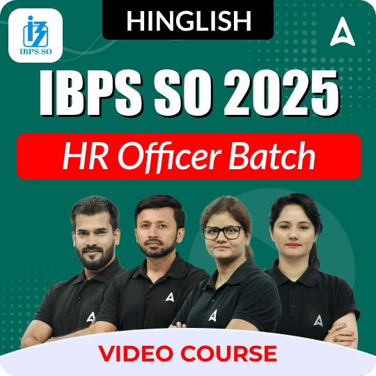 IBPS SO 2025 | HR Officer | Video Course by Adda247