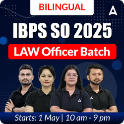 IBPS SO 2025 | LAW Officer Batch | Online Live Classes by Adda 247