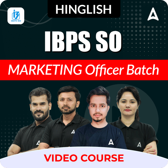 IBPS SO | MARKETING Officer | Video Course by Adda247
