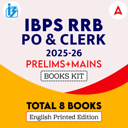 IBPS RRB PO & Clerk 2025-26 Prelims + Mains Books Kit (English Printed Edition) By Adda247