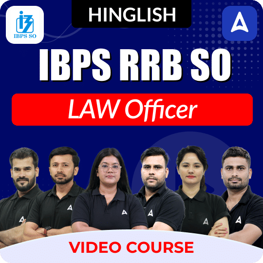 IBPS RRB SO | LAW Officer | Video Course by Adda 247