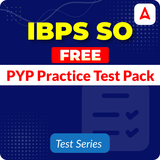 IBPS SO FREE Practice Test Pack