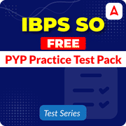 IBPS SO FREE Practice Test Pack