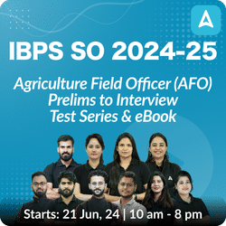 IBPS SO AFO (Prelims to Interview) Complete Foundation Batch with eBook and Test Series For 2024-25 Exams | Online Live Classes by Adda 247