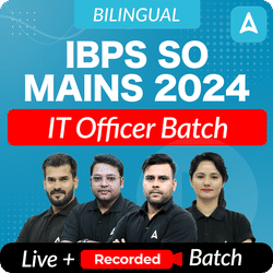 IBPS SO MAINS 2024 | IT Officer Batch | Live + Recorded Batch By Adda 247 | Online Live Classes by Adda 247