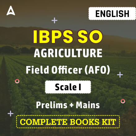 IBPS SO Agriculture Field Officer (AFO) Scale I Prelims + Mains Books Kit (English Printed Edition) by Adda247