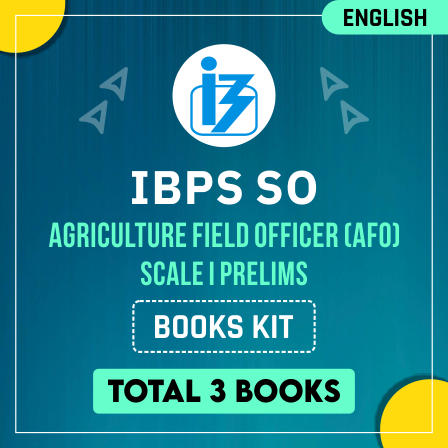 IBPS SO Agriculture Field Officer (AFO) Scale I Prelims Books Kit (English Printed Edition) by Adda247