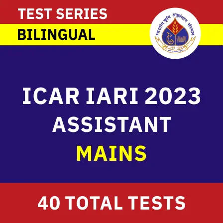 ICAR Assistant Mock Test 2023