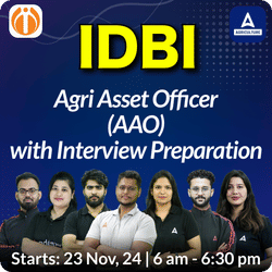 IDBI Agri Asset Officer (AAO) Complete Batch with Interview Preparation | Online Live Classes by Adda 247