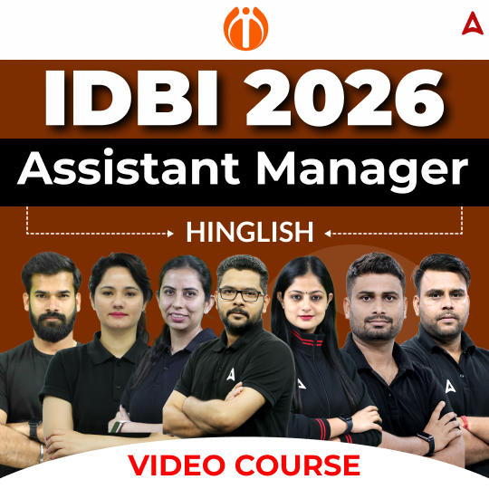 IDBI 2026 | Assistant Manager | Complete Video Course by Adda247