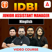 IDBI | Junior Assistant Managaer | Complete Video Course by Adda247