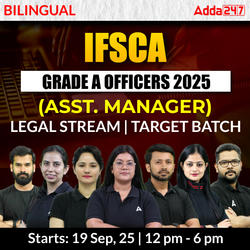 IFSCA Grade A Officers 2025 (Asst. Manager) - LEGAL STREAM  | Target Batch | Recorded + Live Doubt Classes by Adda247