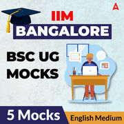 IIM Bangalore BSc UG Mocks | Online Mocks by Careers Adda