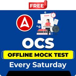 OCS FREE OFFLINE MOCK ON EVERY SATURDAY | Online Live Classes By Adda247