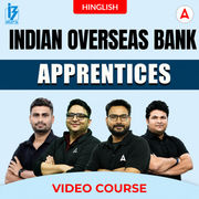 Indian Overseas Bank | Apprentices | Hinglish | Video Course by Adda 247