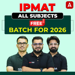IPMAT All Subjects Free Video Course for 2026