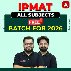 IPMAT All Subjects Free Video Course for 2026