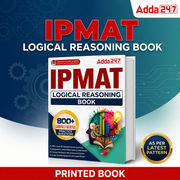 IPMAT Logical Reasoning Book / Printed Book by Adda 247