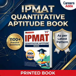 IPMAT Quantitative Aptitude Book / Printed Book by Careers Adda