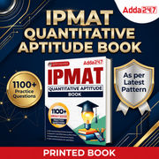 IPMAT Quantitative Aptitude Book / Printed Book by Adda 247