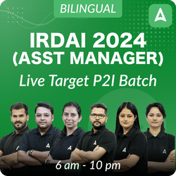 IRDAI 2024 (Asst Manager) | Live Target P2I Batch | Online Live Classes by Adda 247