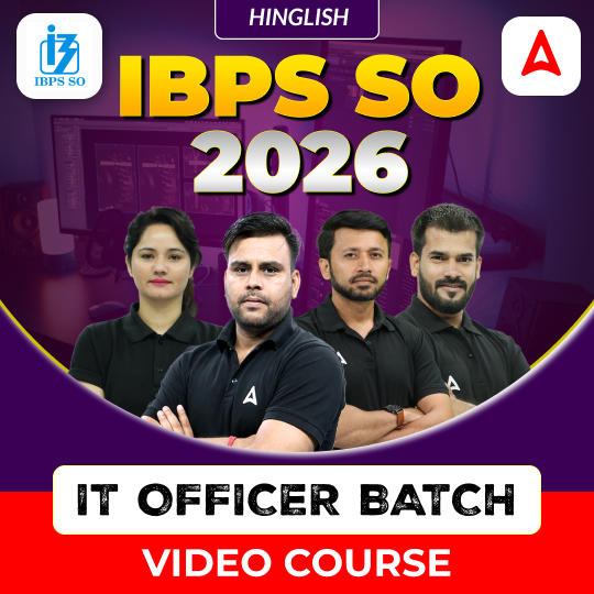 IBPS SO | IT Officer | Video Course by Adda247