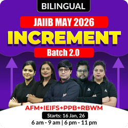 Increment Batch 2.0 | JAIIB MAY 2026 | AFM+IEIFS+PPB+RBWM | Bilingual | Online Live Classes by Adda 247