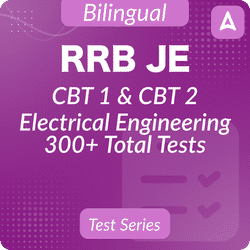 RRB JE Electrical Engineering 2024 CBT 1 & CBT 2 Mock Test Series, Complete Bilingual Online Test Series 2024 by Adda247