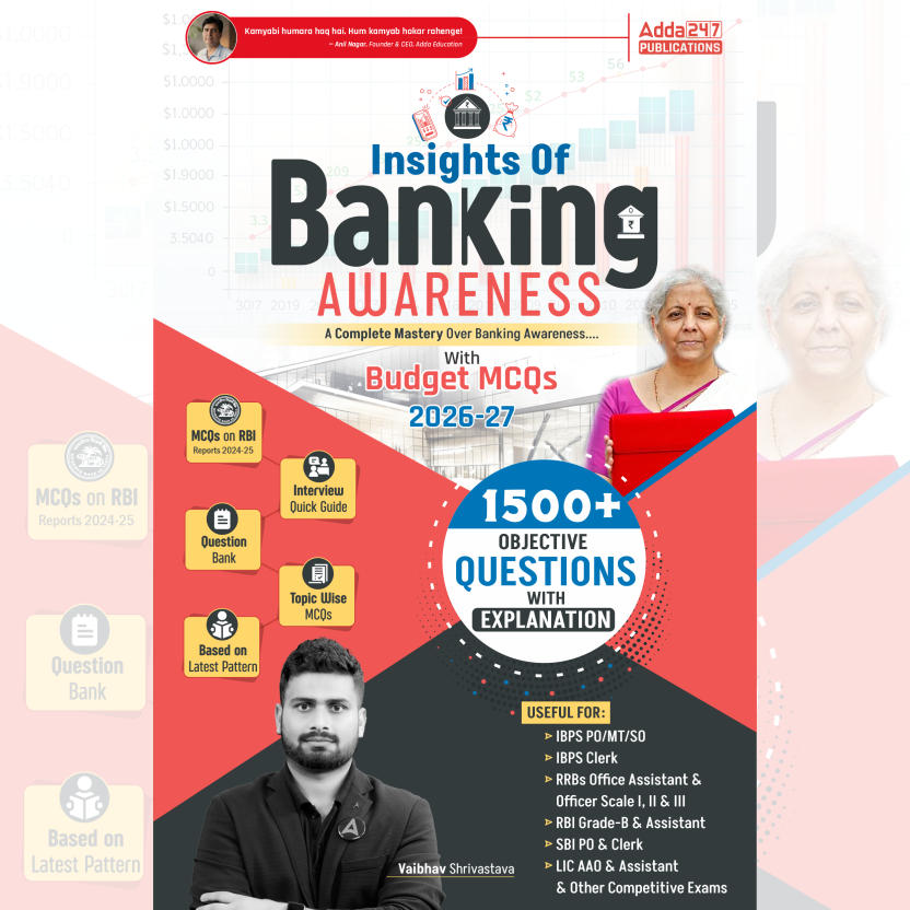 Master Banking Awareness with 1500+ MCQs & Budget 2026-27 By Adda247