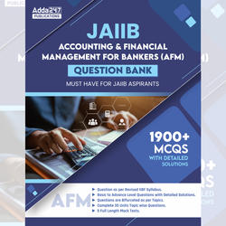 JAIIB Accounting and Financial Management for Bankers (AFM) MCQs 1900+ Questions (English Printed Edition) Book By Adda247