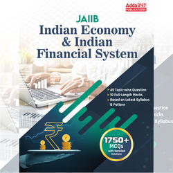 JAIIB Indian Economy & Indian Financial System (IE & IFS) MCQs Book | 1750+ Questions (English Printed Edition) By Adda247