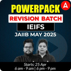 IEIFS | Powerpack Revision Batch | Bilingual | JAIIB MAY 2025 | Online Live Class By Adda247