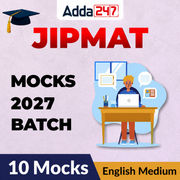 JIPMAT 2027 Mock Test Series by Adda 247