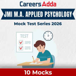 JMI M.A. Applied Psychology (M15) 2026 Mock Test Series / Online Test Series By Careers Adda