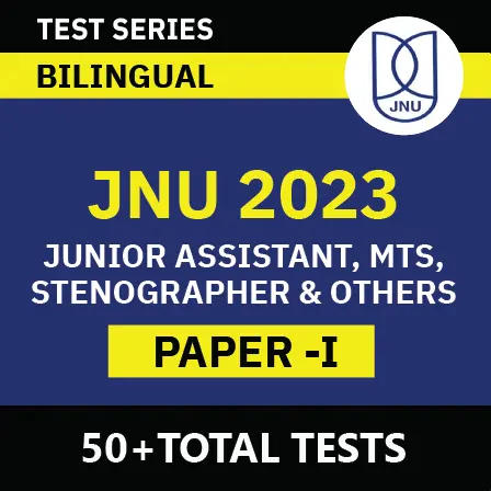 JNU Junior Assistant Paper - I Mock Test